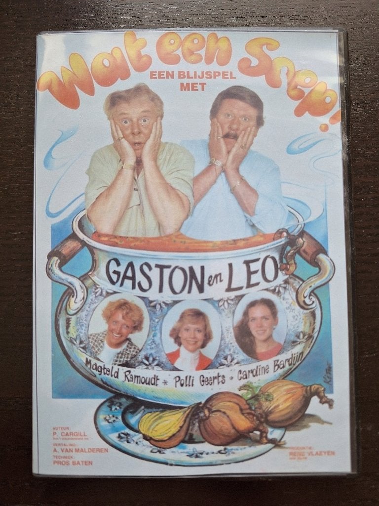 Wat Een Soep (Gaston & Leo) *VHS-RIP*, Enlèvement ou Envoi, Neuf, dans son emballage