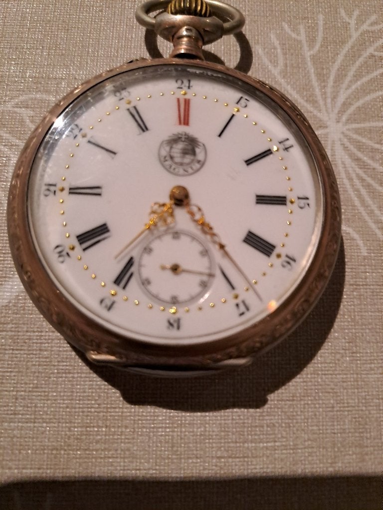 Zilveren zakhorloges, Handtassen en Accessoires, Ophalen, Zilver, Zakhorloge