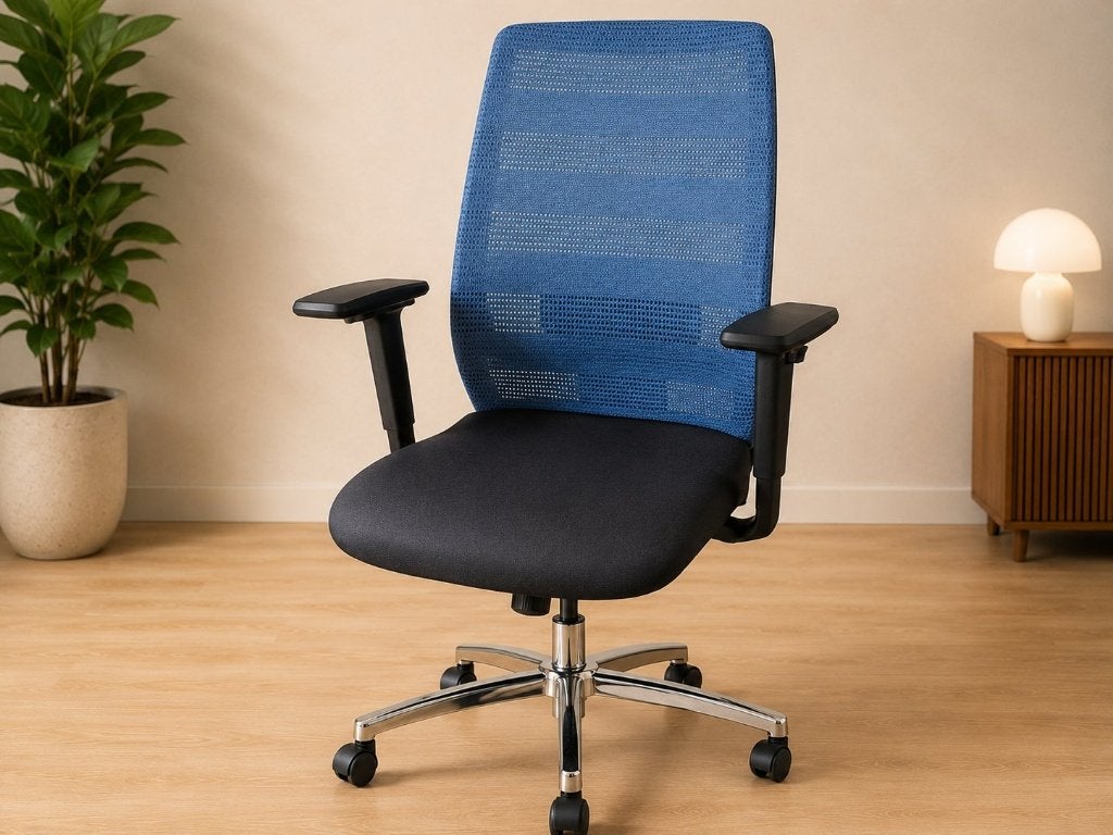 Topstar Ergonomische Bureaustoel B | NIEUW in doos | NP €280, Huis en Inrichting, Bureaustoelen, Ophalen of Verzenden, Nieuw, Blauw