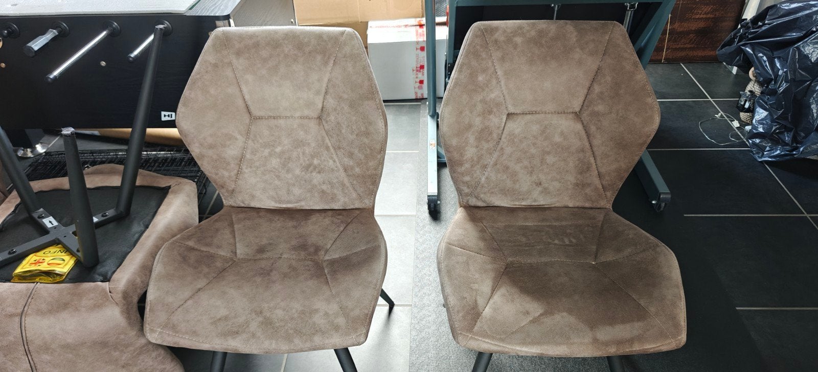 6 eetkamerstoelen nieuwe staat, Ophalen, Nieuw, Vijf, Zes of meer stoelen, Stof