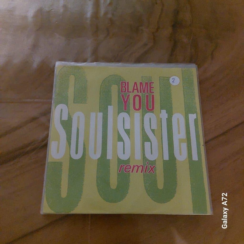 leyers michiels & soulsister blame you, Gebruikt, 7 inch, Ophalen of Verzenden, Pop