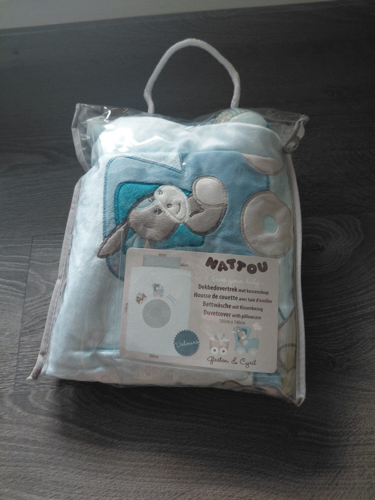 Beaba et Nattou, Enlèvement ou Envoi, Sac à langer