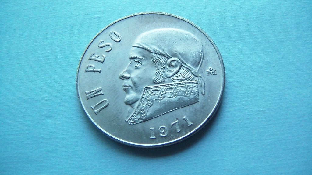 mexique 1 peso 1971, Enlèvement