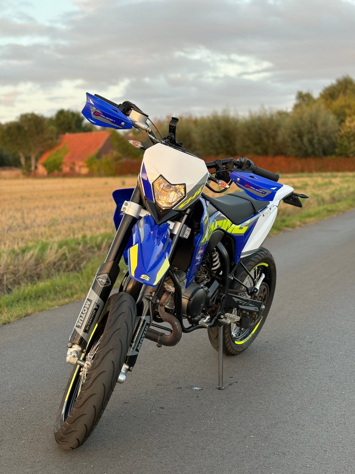 Sherco SM RS 50, Vélos & Vélomoteurs, Cyclomoteurs | Cyclomoteurs de cross, Autres marques, Comme neuf, 6 vitesses, Enlèvement
