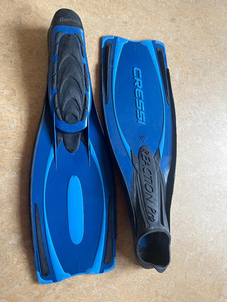 Palmes CRESSI REACTION PRO 40-41 (7-8), Watersport en Boten, Duiken, Ophalen, Gebruikt, Zwem- of Duikvliezen