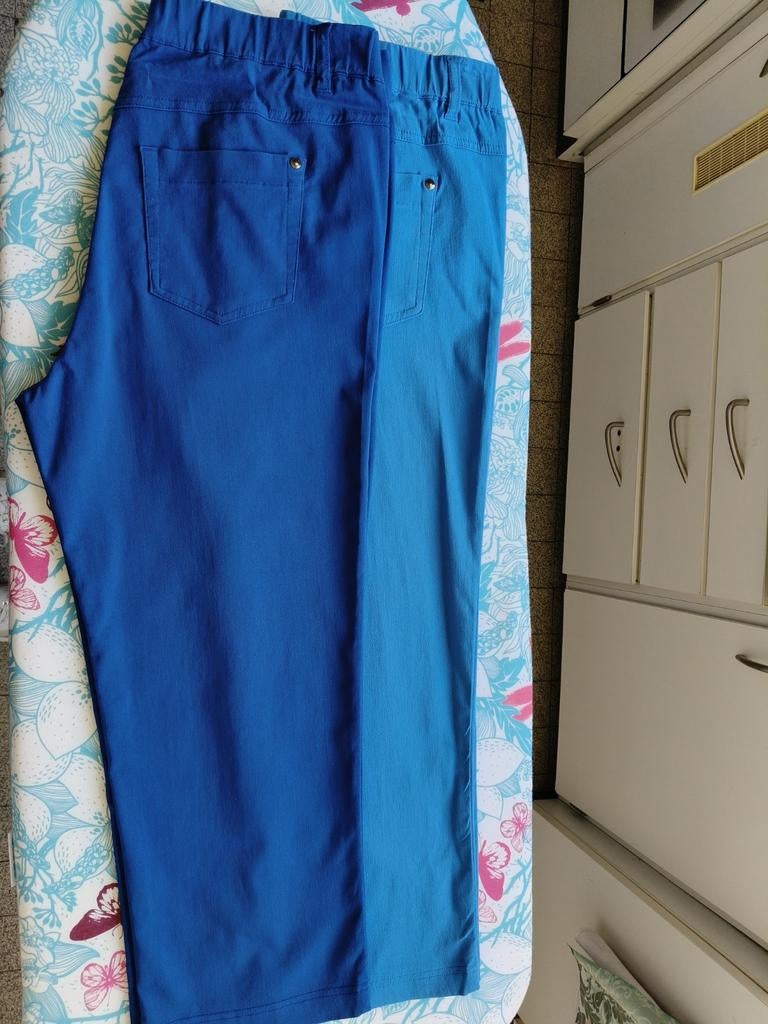 3/4 broek Claude Arielle maat 42, Enlèvement ou Envoi, Bleu