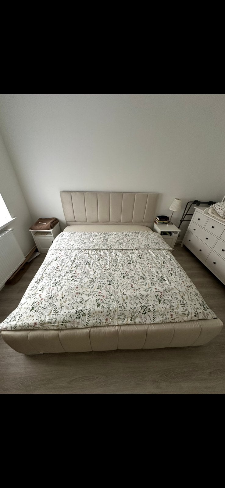 Lit 180x200 avec sommier et matelas inclus, Maison & Meubles, Chambre à coucher | Chambres à coucher complètes, Enlèvement, Utilisé