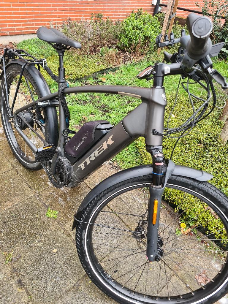 Te koop: Speedpedelec Trek Alliant+ 9S - topstaat, Fietsen en Brommers, Elektrische fietsen, Ophalen