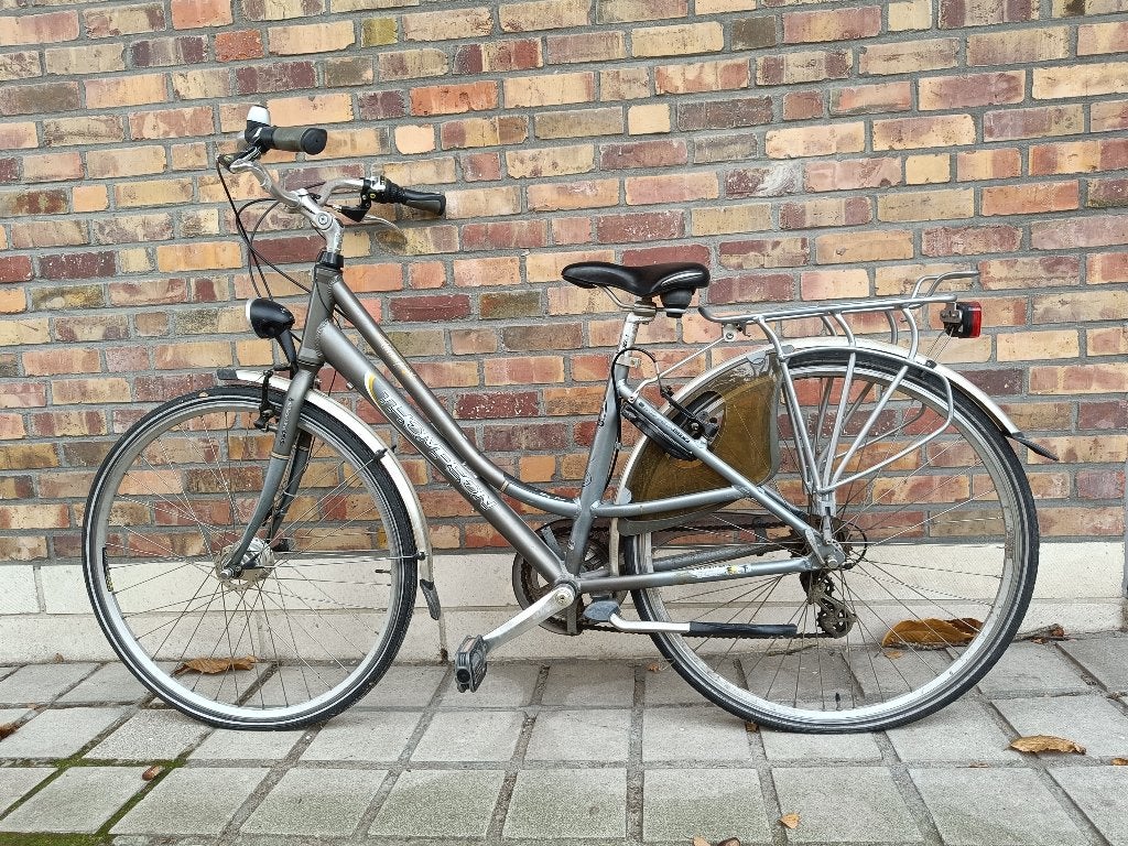 Damesfiets Thompson, Accès (extra) bas, Autres marques, Frein sur jante, Comme neuf
