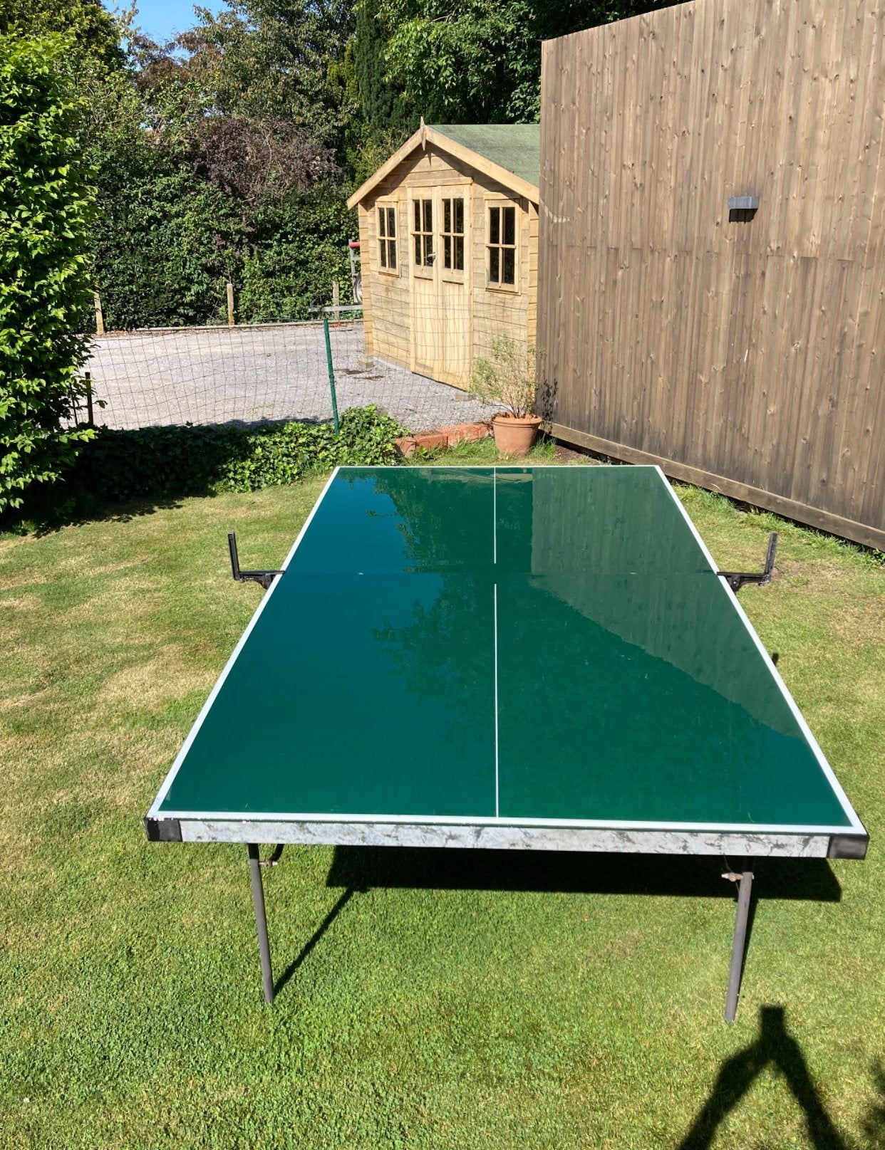 Sven outdoor tafel, Sport en Fitness, Tafeltennis, Ophalen, Gebruikt