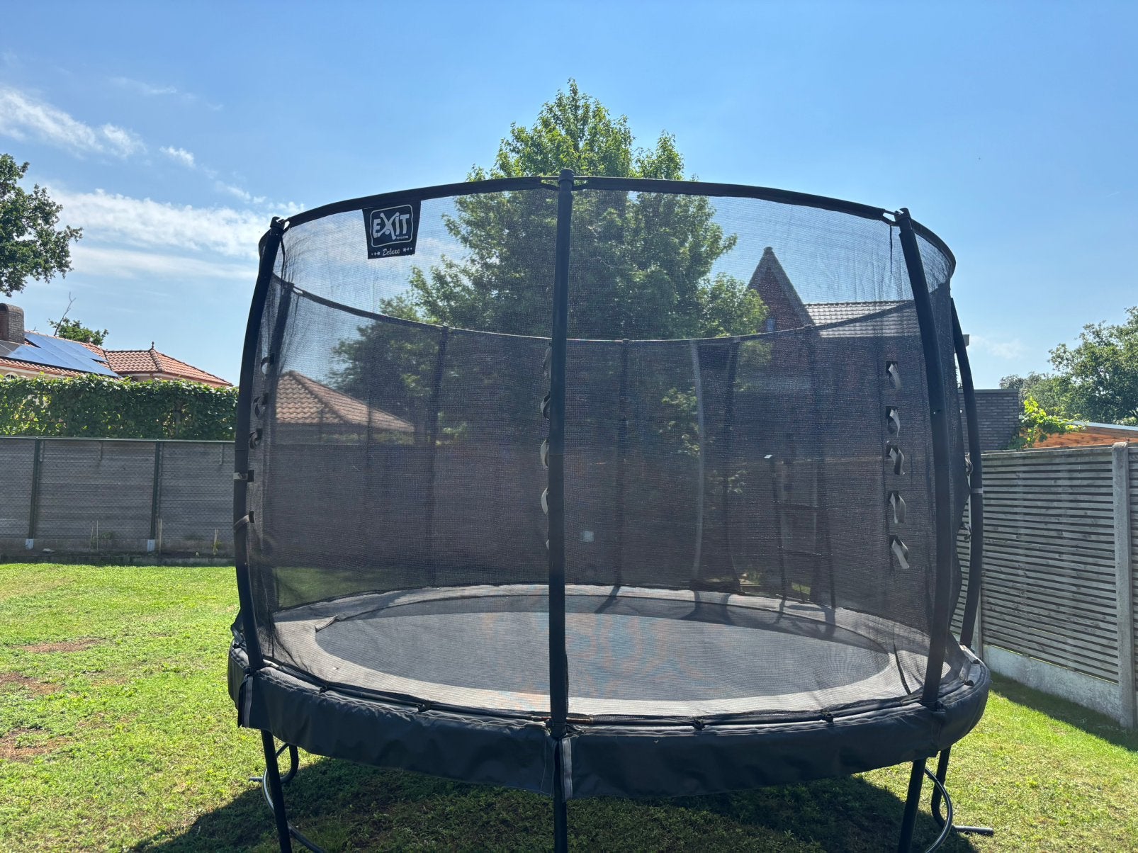Grote Exit Trampoline, Kinderen en Baby's, Speelgoed | Buiten | Trampolines, Ophalen, Gebruikt
