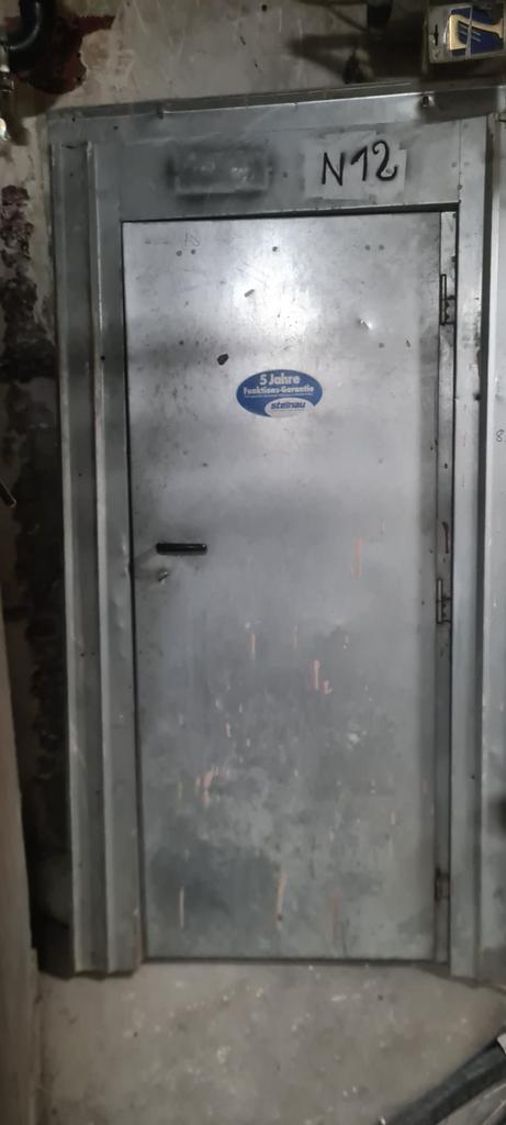 Porte métallique chantier, Enlèvement, Comme neuf
