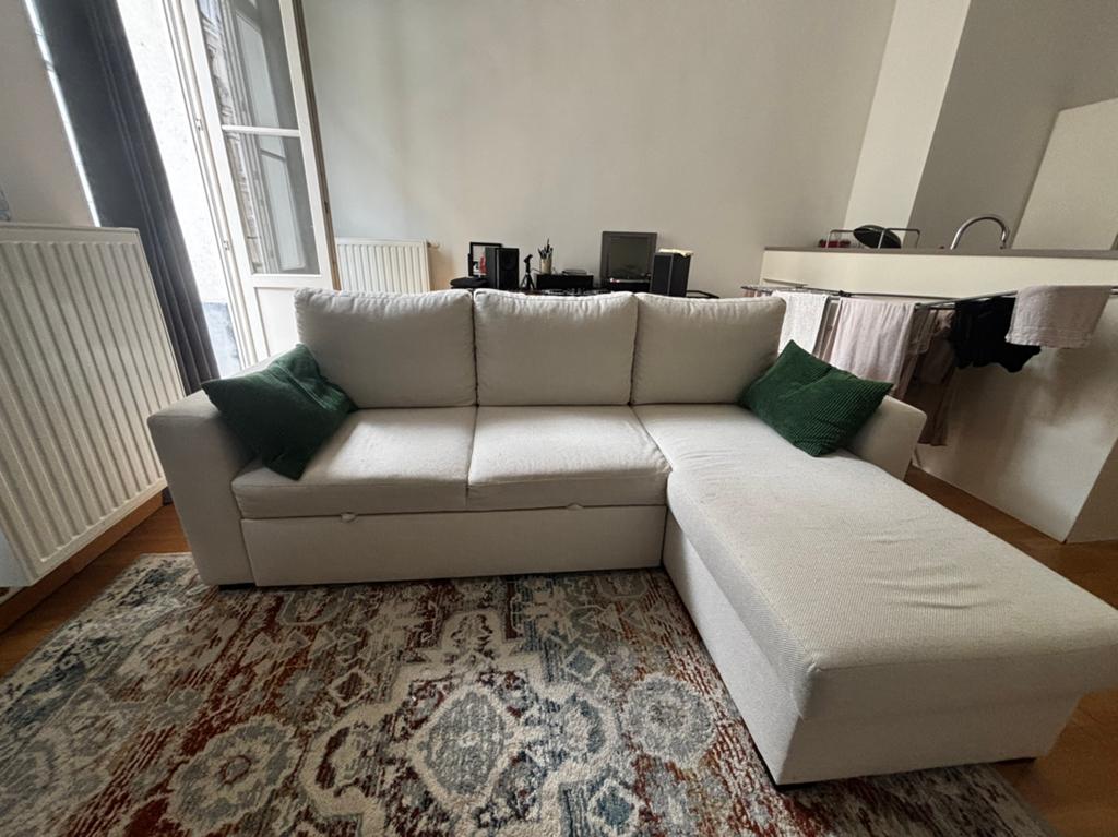 Canapé lit, Maison & Meubles, Canapés | Coins salons complets, Enlèvement, Comme neuf