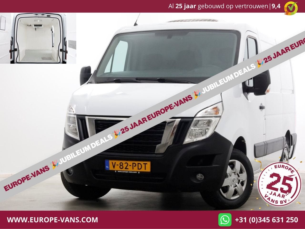 Nissan NV400 / Master 2.3 dCi 150pk L1H1 Automaat Koelwagen, Auto's, Automaat, Wit, Bedrijf, Diesel