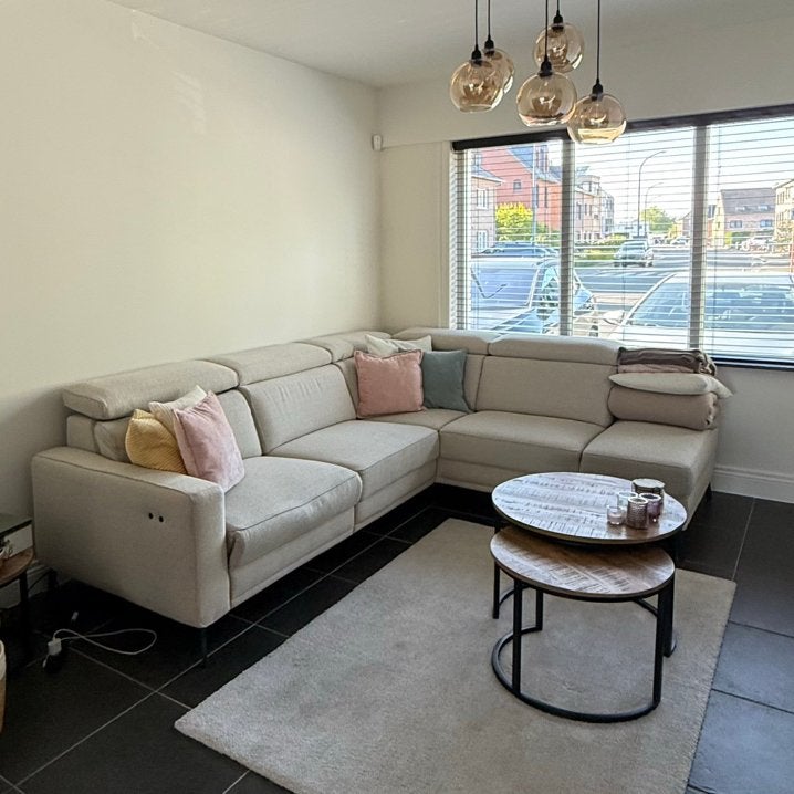 XOOON ‘Denver’ hoekzetel met elektrische relax, Huis en Inrichting, Ophalen, Zo goed als nieuw, Metaal