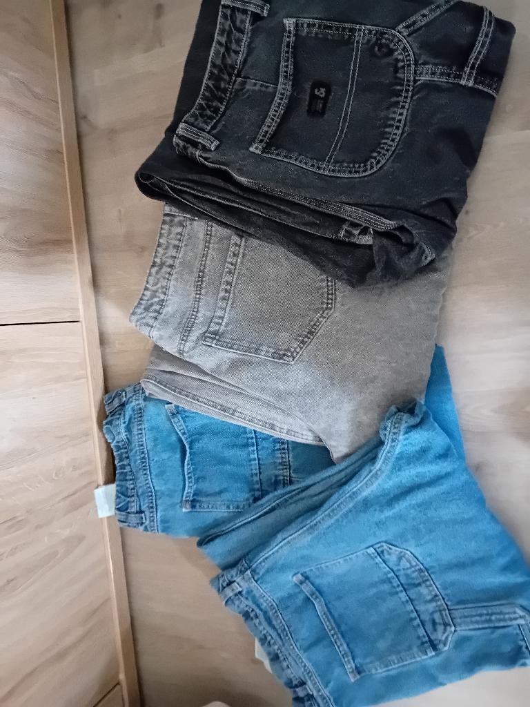 Lange en korte broeken, Ophalen, Blauw, Overige jeansmaten, Zo goed als nieuw