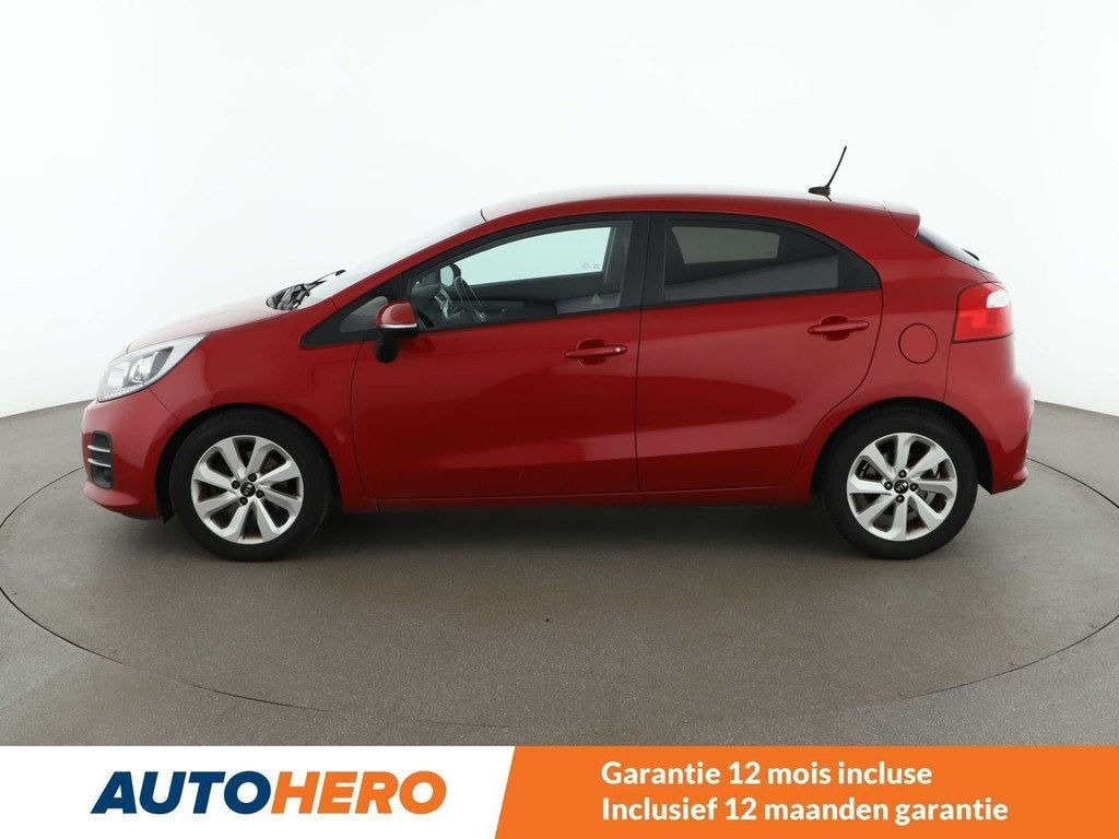 Kia Rio 1.4 CRDi Active (année de construction 2014), Autos, Kia, Rouge, https://public.car-pass.be/vhr/dd7cd77a-47bd-42ff-a225-ee8426907610