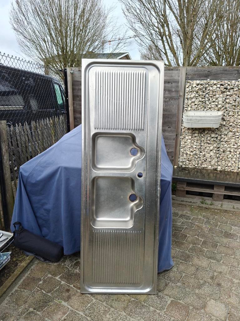 Dubbele spoelbak  1.8 m, Doe-het-zelf en Bouw, Ophalen