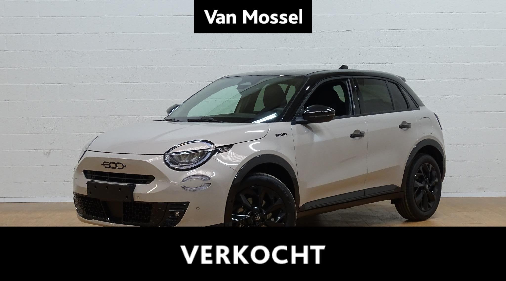 Fiat 600 1.2 Hybrid 600 Hybrid Sport 145pk (automatique), Autos, 145 ch, Achat, 1280 kg, Entreprise