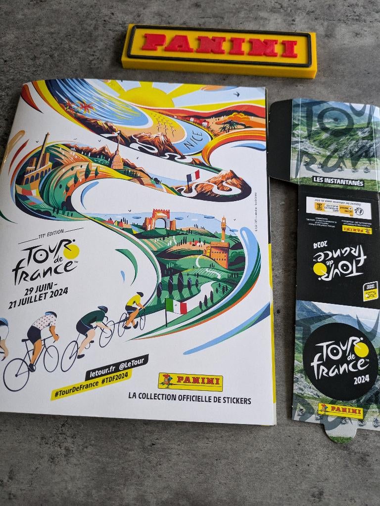 PANINI TOUR DE FRANCE 2024 wielrenners VOLLEDIG ALBUM, Hobby en Vrije tijd, Verzenden, Zo goed als nieuw