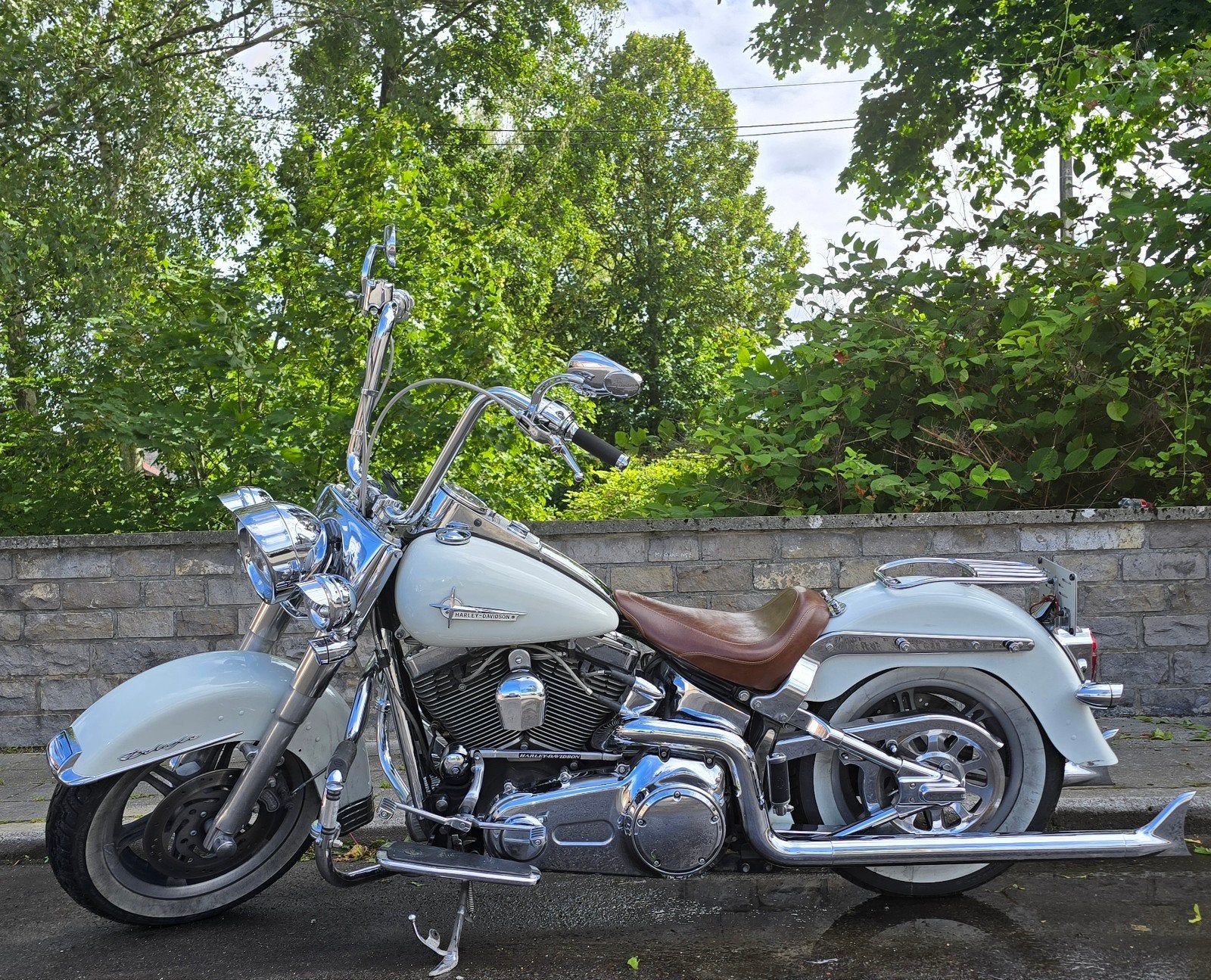 Harley davidson softail heritage deluxe, Motos, Motos | Harley-Davidson, Particulier