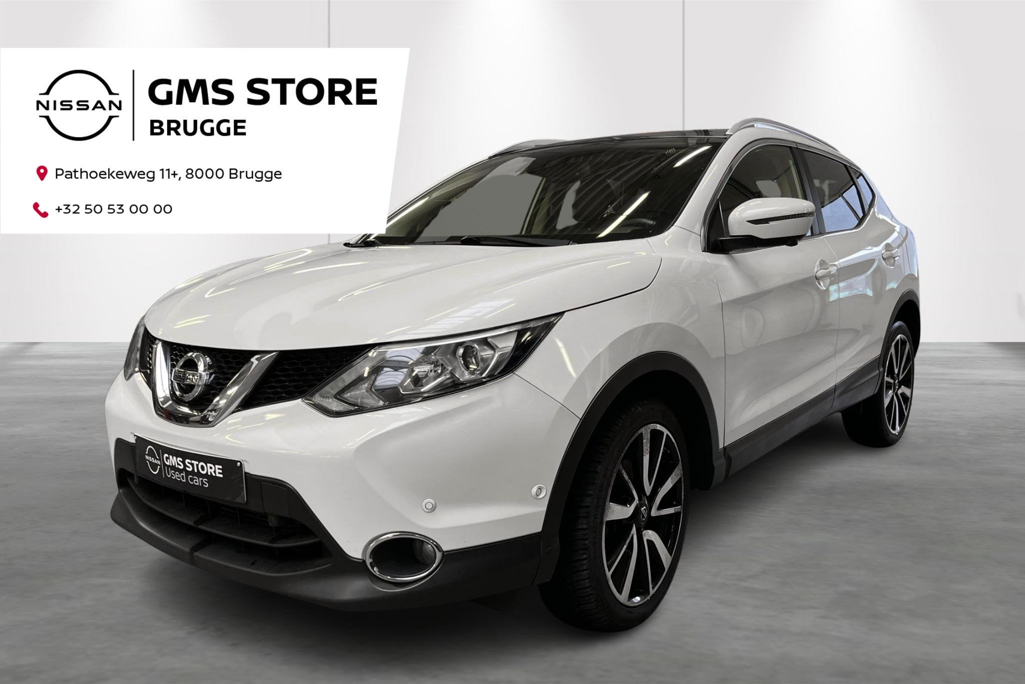 Nissan Qashqai 1.2 DIG-T Tekna Xtronic trekhaak, Auto's, Stof, Gebruikt, Euro 6, 116 pk