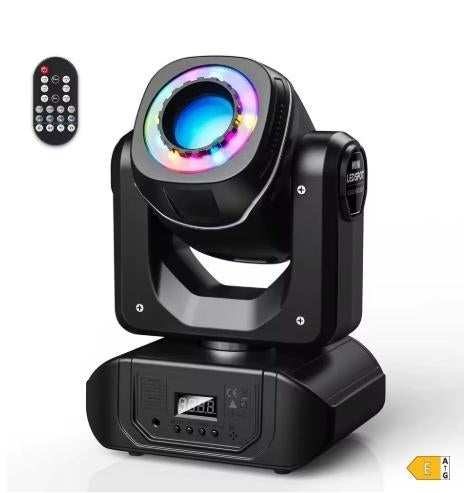 60W RGB Led Moving Head Light Dmx512 + Remote, Musique & Instruments, Lumières & Lasers, Envoi, Neuf, Laser, Couleur