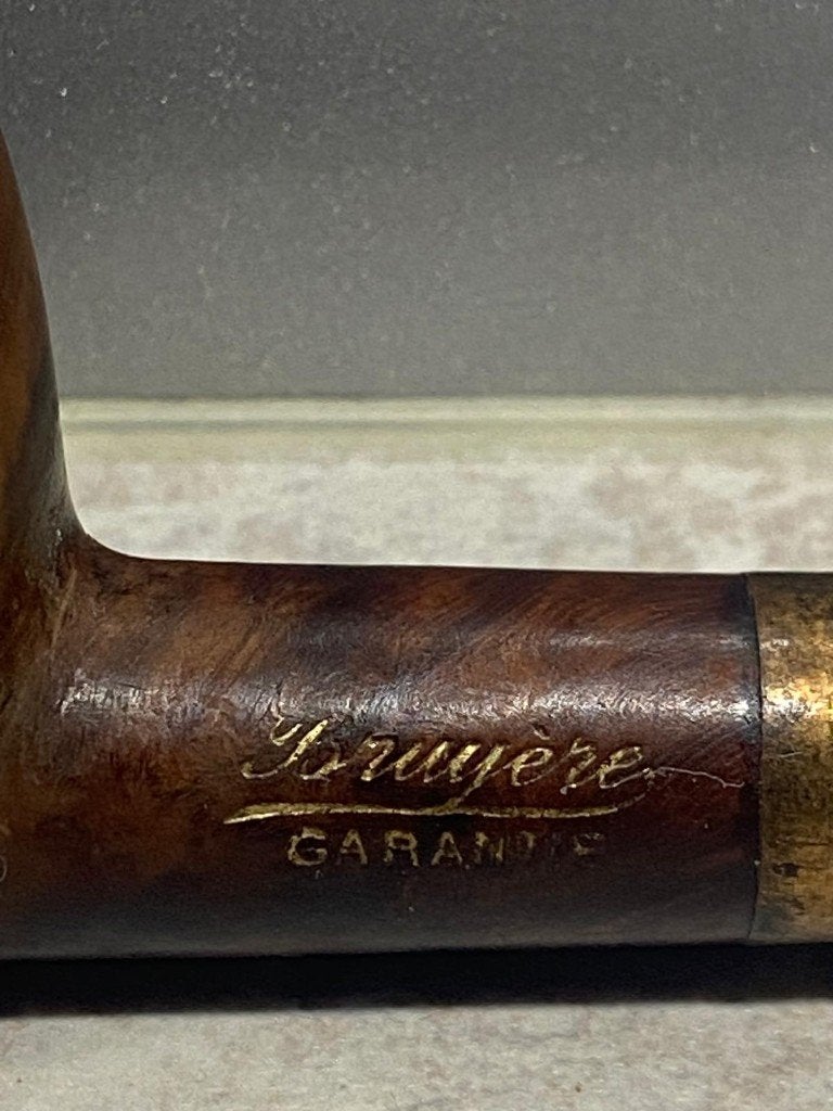 'Bruyère Garantie' met Metalen Ring – Saint-Claude Frankrijk, Ophalen, Gebruikt, Overige typen
