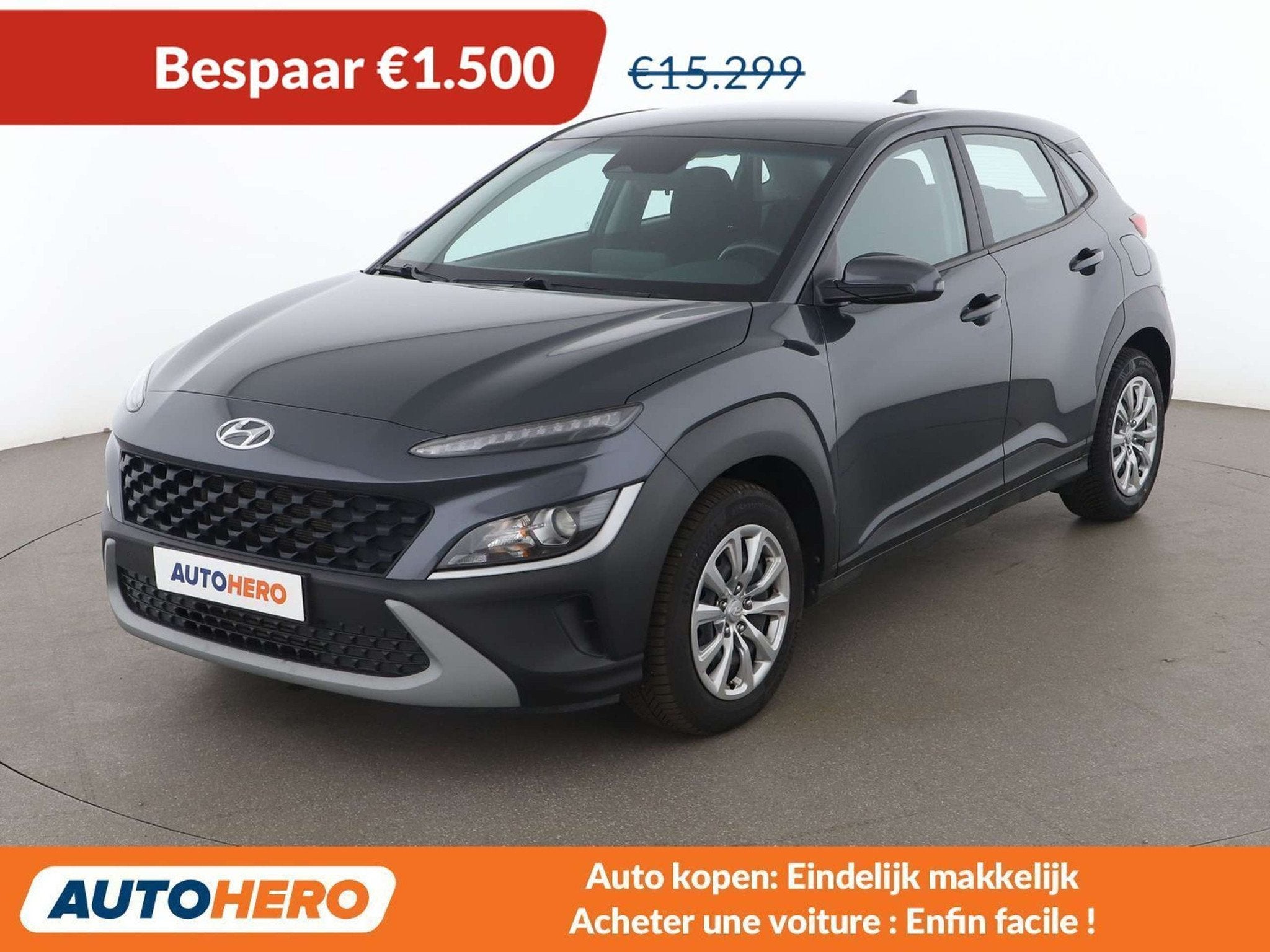 Hyundai KONA 1.0 T-GDI Edition 30 2WD (bj 2022), Auto's, Voorwielaandrijving, Stof, Gebruikt, Overige brandstoffen
