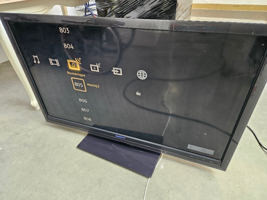 Télé LCD full HD Sony Bravia KDL-46Z5500 (46"/117 cm), TV, Hi-fi & Vidéo, LCD, Enlèvement, Utilisé, 100 cm ou plus