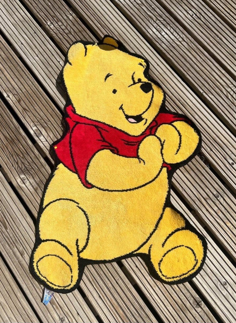 Winnie the Pooh kinderkamer vloerkleed / wandkleed – 97 x 57, Ophalen of Verzenden