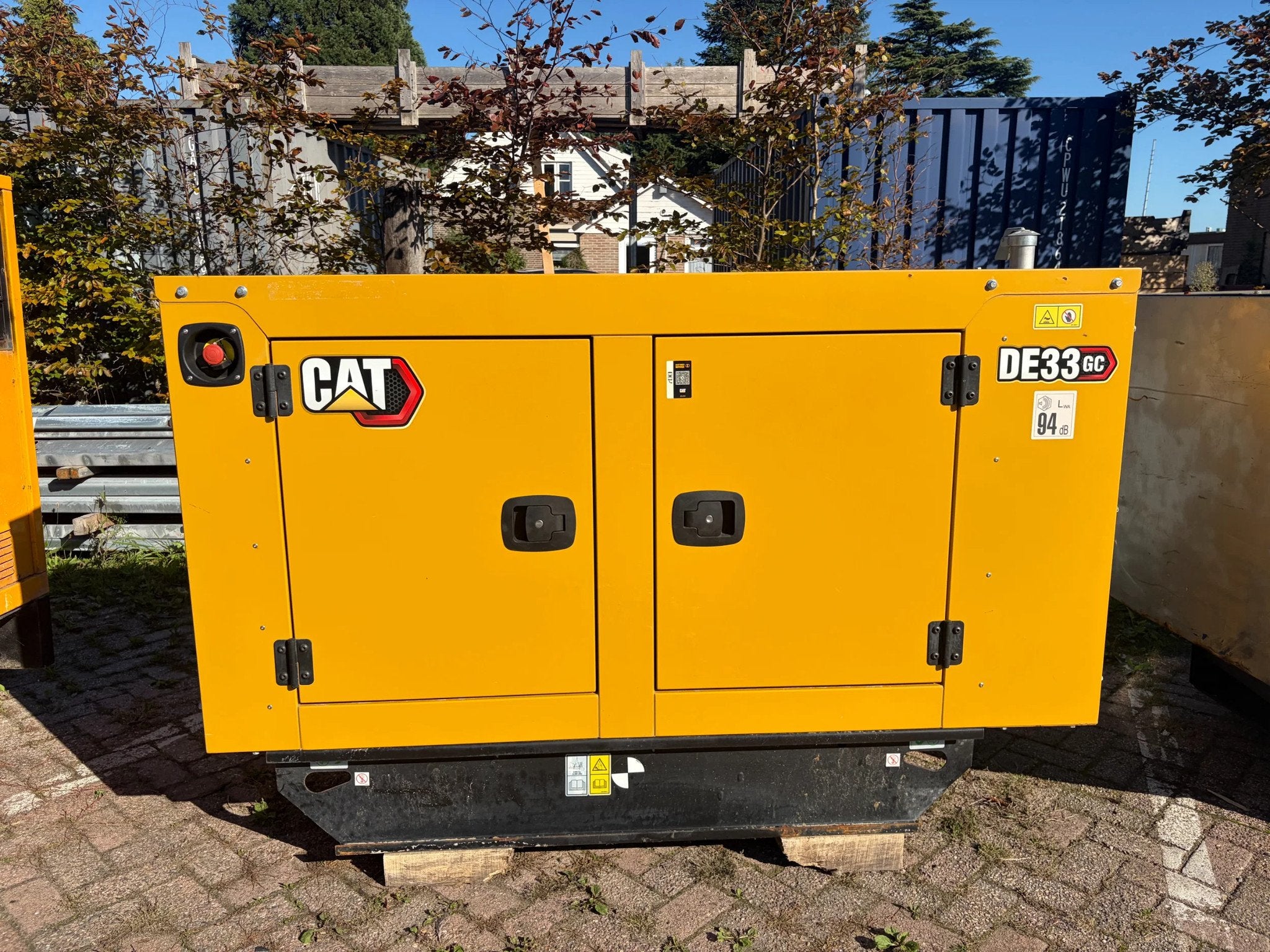 Caterpillar DE33 GC Perkins 33 kVA aggregaat generatorset