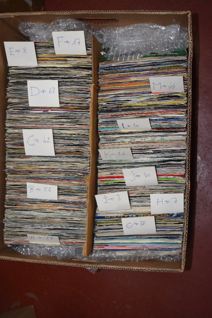 45t vinylsingels van A tot Z, Cd's en Dvd's, Vinyl | Pop, Zo goed als nieuw, Pop, Overige typen, Ophalen of Verzenden