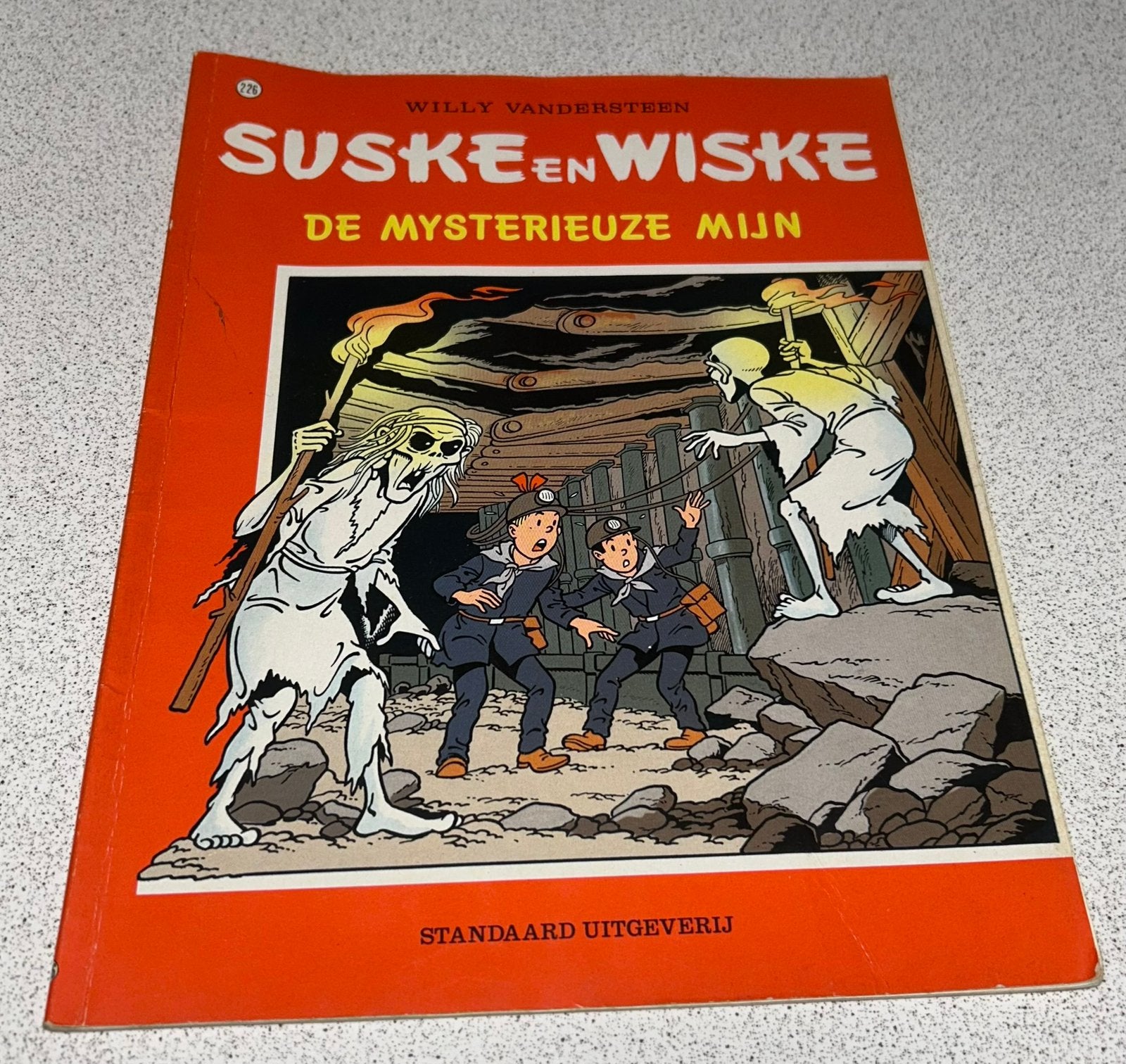 Mysterieuze mijn, Suske en Wiske strip, Boeken, Eén stripboek, Ophalen of Verzenden, Gelezen