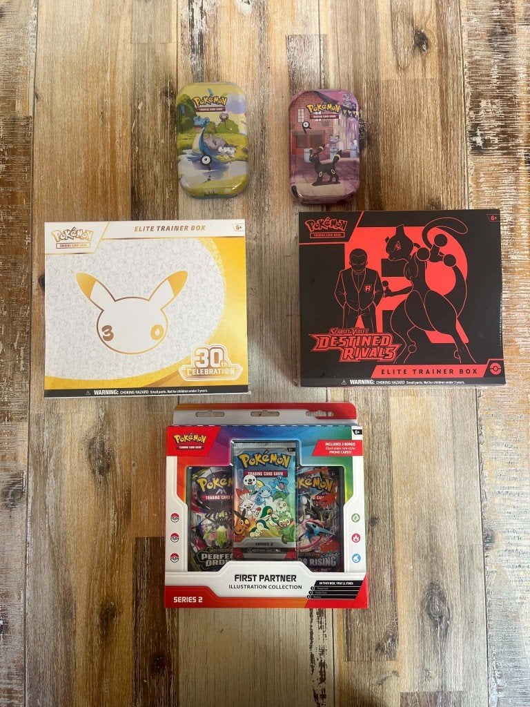 Pokémon Sealed Collectie - ETBs, Mini Tins & Box, Ophalen of Verzenden, Nieuw, Boosterbox