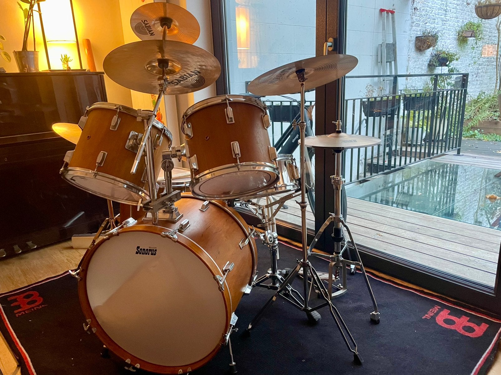 Compleet akoestisch drumstel op maat — 750€, Muziek en Instrumenten, Drumstellen en Slagwerk, Gebruikt, Overige merken, Ophalen
