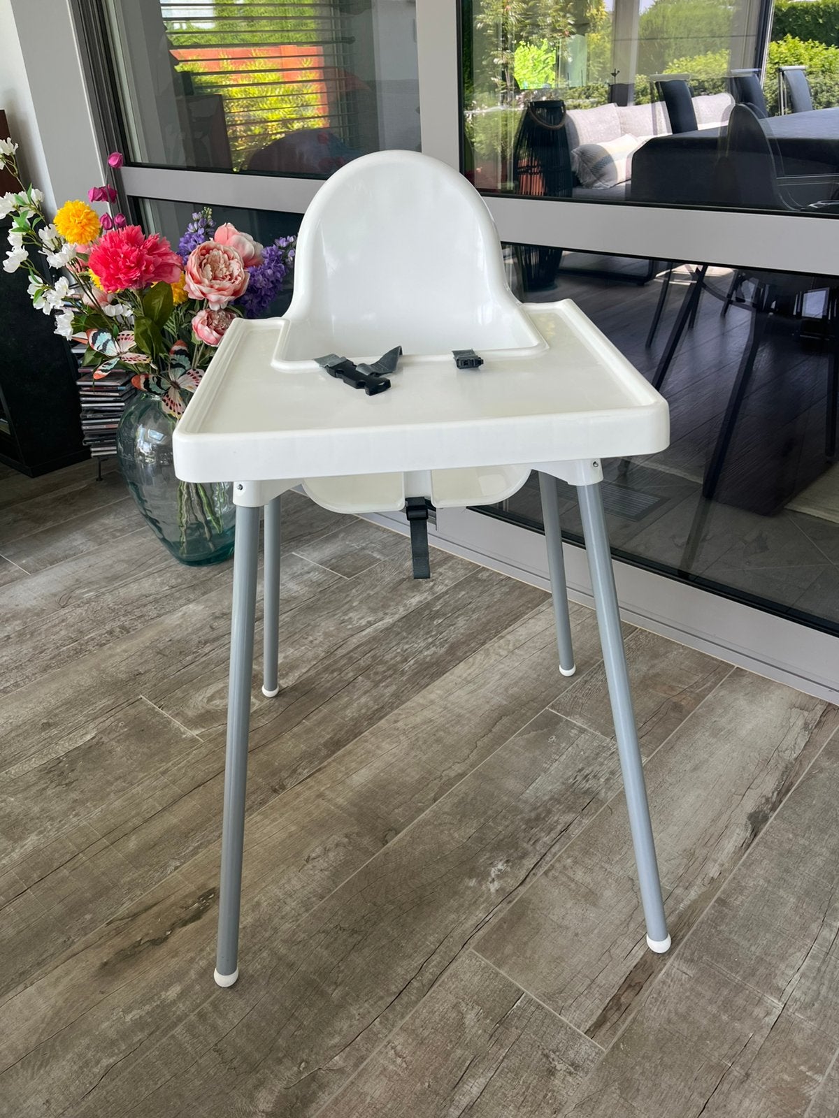Chaise bébé Antilop Ikea avec sangles de sécurité, Enlèvement, Utilisé