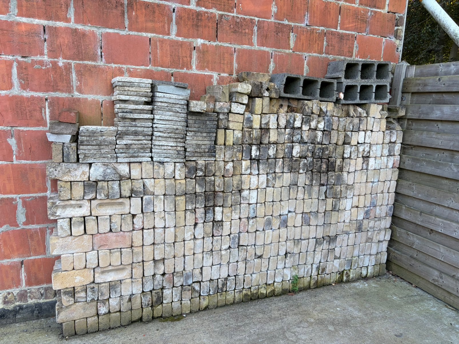 GRATIS facade stenen - landelijke stijl, Enlèvement, Comme neuf