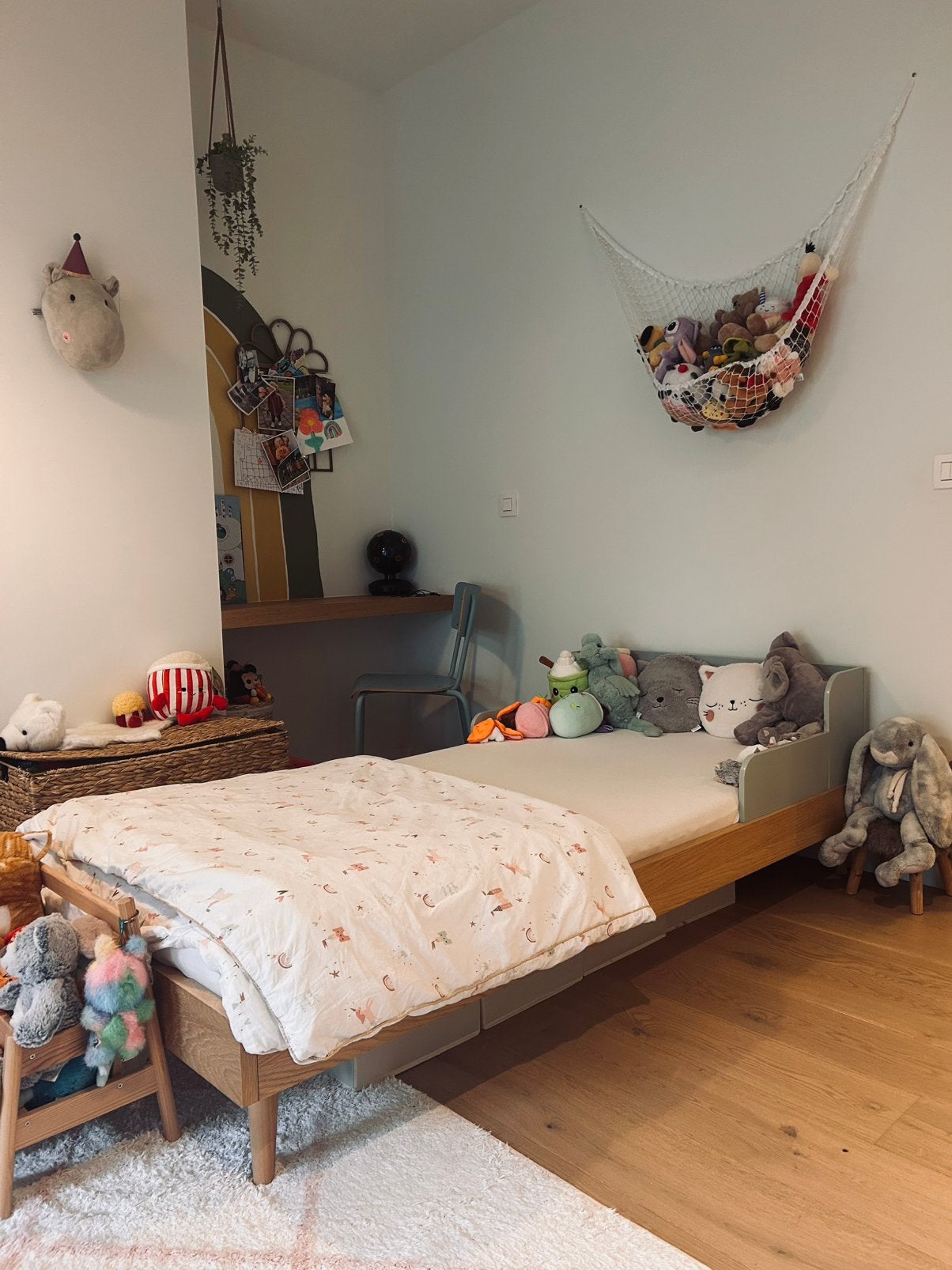 Kinderbed met matras, 85 tot 100 cm, Gebruikt, 180 cm of meer, Ophalen