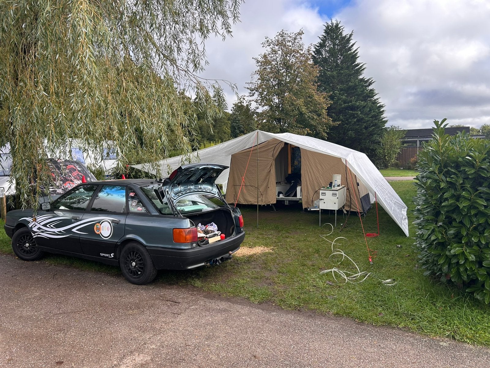 Campingcar, Caravans en Kamperen, Tenten, Ophalen, Gebruikt, Tot en met 4