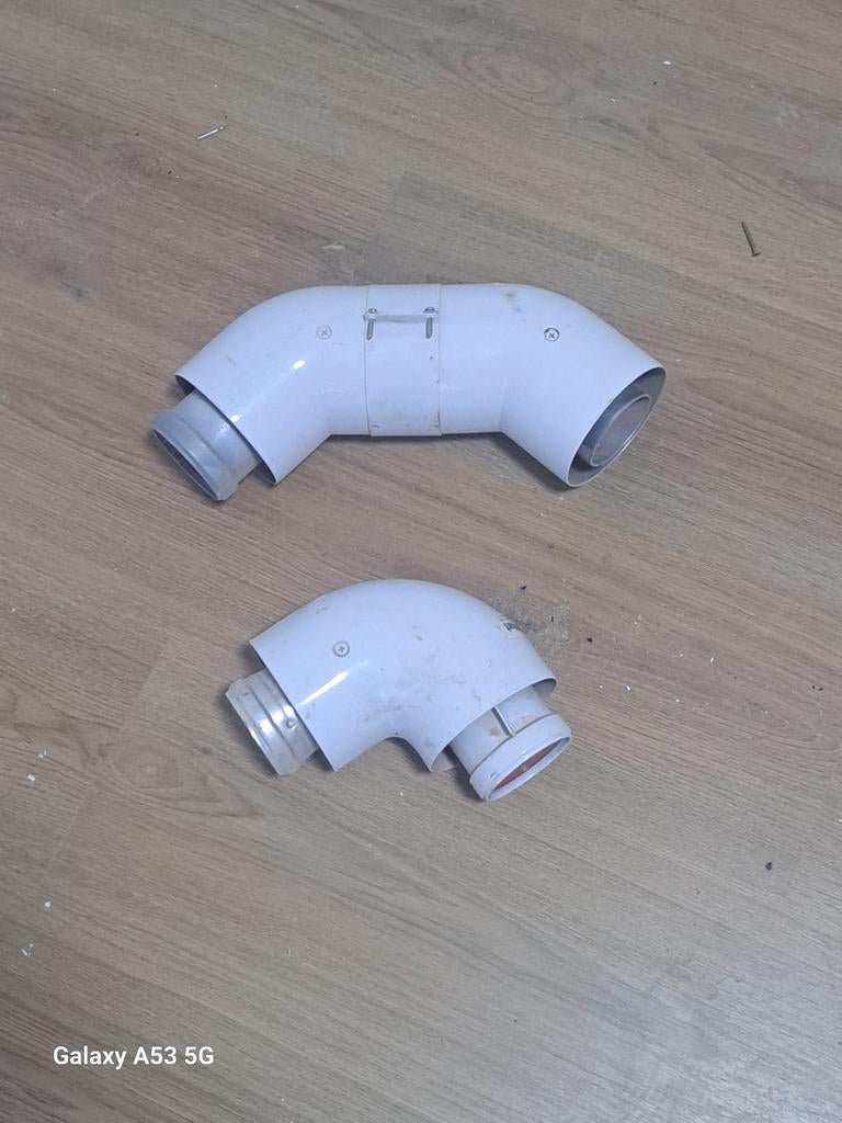 Bugel/ rook afvoer buizen  voor cv ketel Vaillant, Ophalen