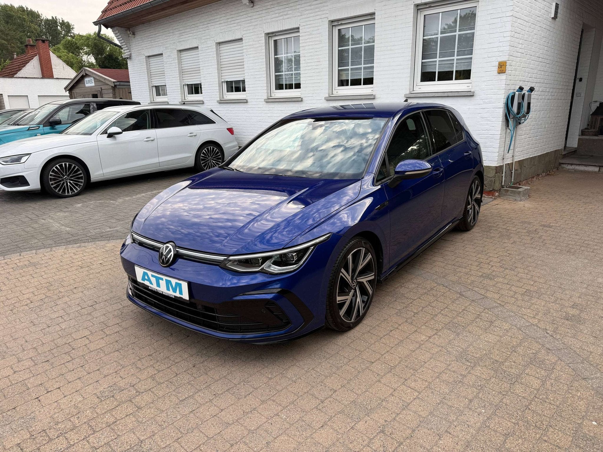 Volkswagen Golf R VIII 1.5 eTSI 150 ACT R-Line DSG OPF (EU6A, Auto's, Volkswagen, 4 cilinders, Blauw, Bedrijf, 5 deurs