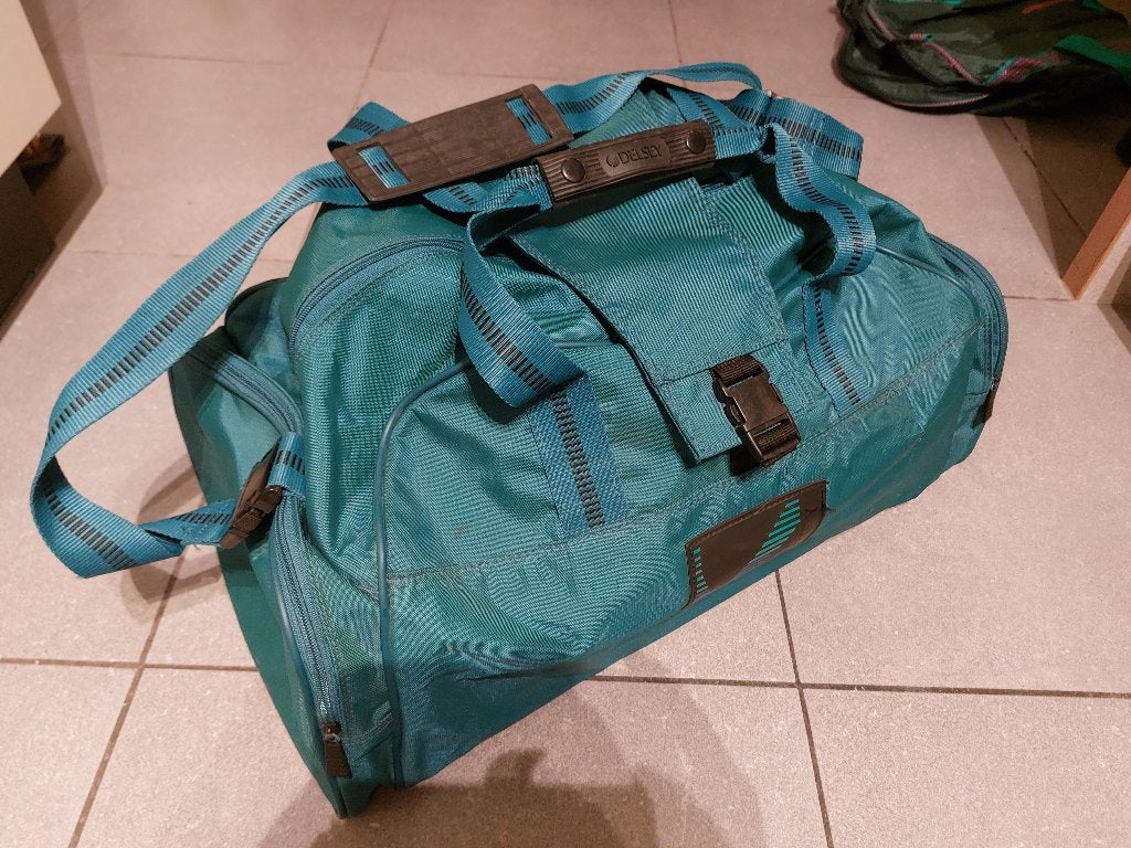 Sporttas - Duffle Bag - Delsey & Biracci (Vintage)       µ0c, Ophalen of Verzenden