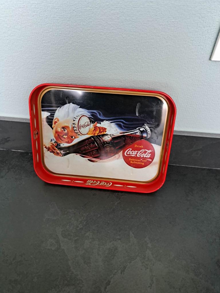 Coca-Cola mini plateau, Verzamelen, Blikken, Ophalen of Verzenden