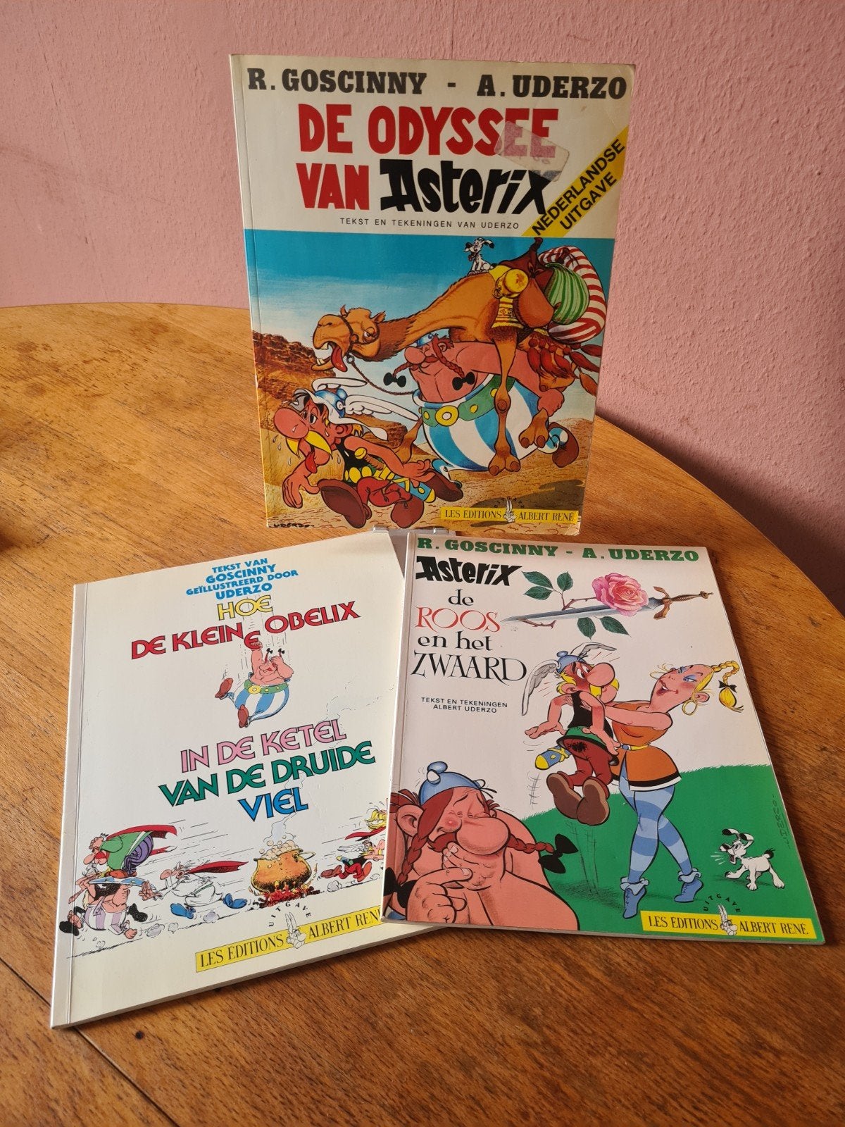 Astérix en néerlandais, Plusieurs BD, Enlèvement, Utilisé, Goscinny & Uderzo