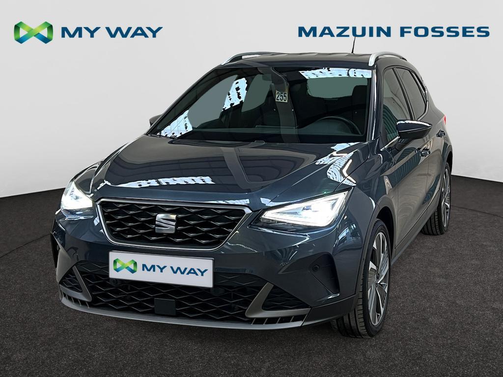 Seat Arona Arona 1.0 TSI FR Edition, Auto's, Arona, Handgeschakeld, SUV of Terreinwagen, Zilver of Grijs