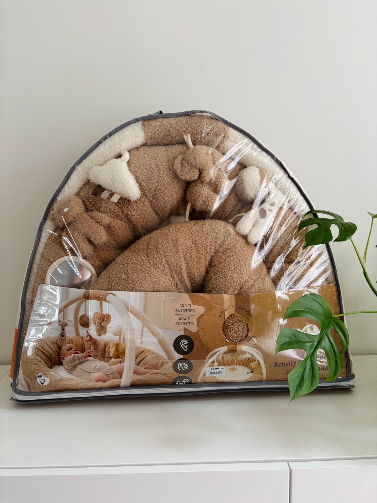 Baby speelmat met boog Nattou, Kinderen en Baby's, Ophalen, Zo goed als nieuw