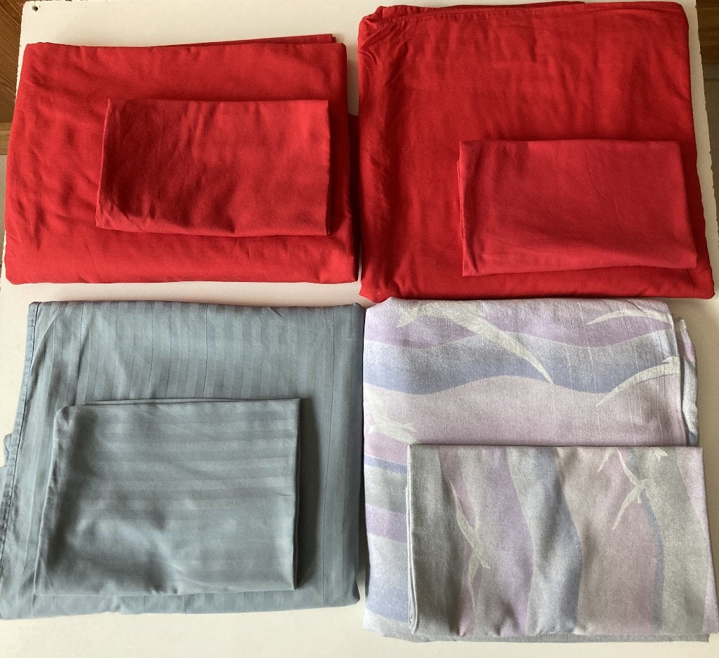 housse de couette 1 personne avec taie (au choix), Enlèvement, Utilisé, Une personne, Housse de couette