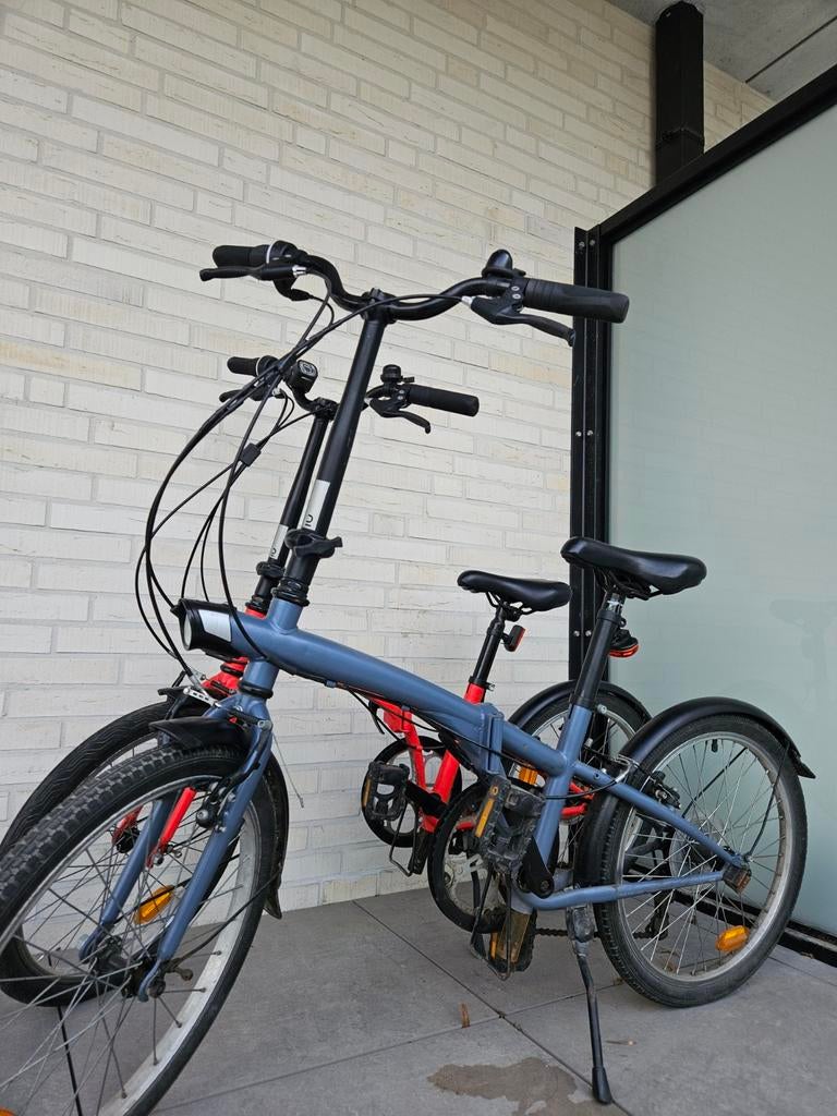 2 vélos pliants à double inclinaison, Enlèvement