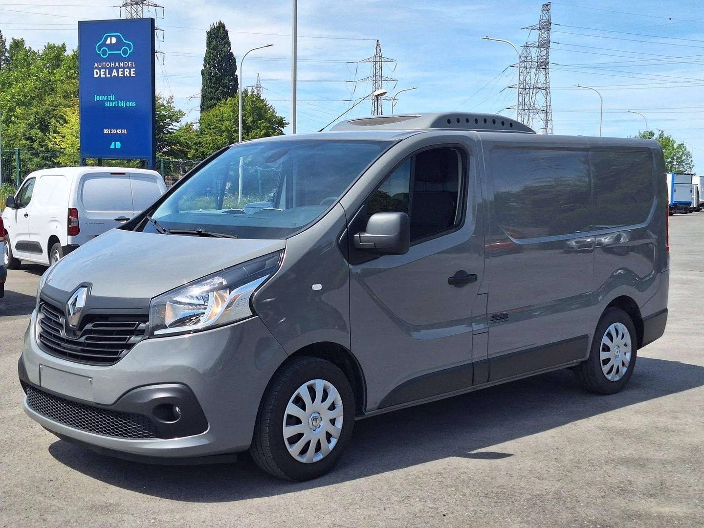 Renault Trafic 1.6 dCi 1ste eig. full historiek frigo frigor, Autos, 90 ch, 3 places, Noir, 5 portes